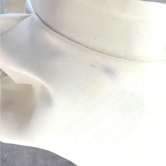 White bomber jacket Size Small lots of pockets NWT - Picture 12 of 12